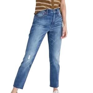 Madewell Jeans The High Rise Slim Crop Boyjean Size 23